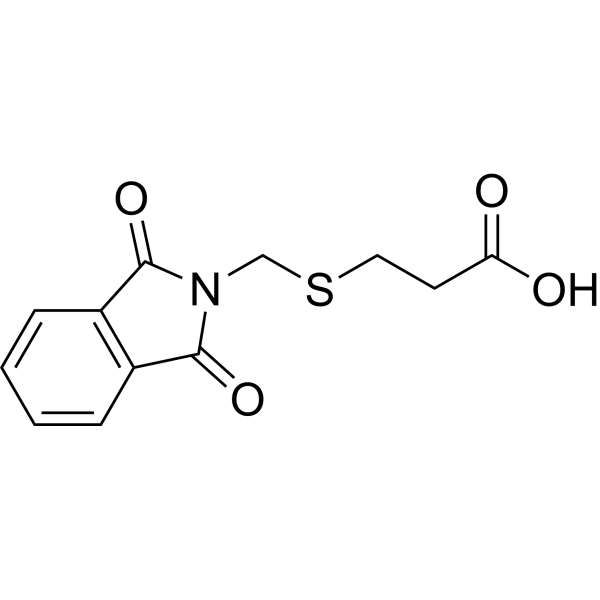 3-(N-Phthalimidoylmethylthio)propanoic acid 91570-07-9